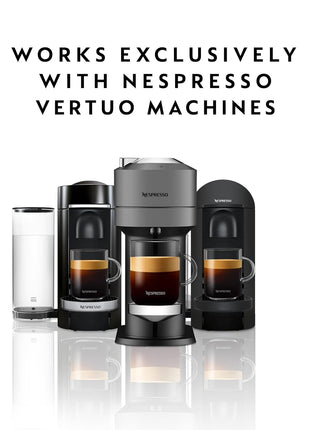 Nespresso Capsules Vertuo, Espresso Bold Variety Pack, Medium and Dark Roast Coffee, 40-Count Espresso Pods, Brews 1.35oz.