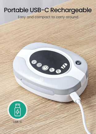 GROWNSY Electric Nose Suction for Baby, Hospital-Grade Nasal Aspirator with Night Light,Soothing Lullabies, Baby Nose Sucker with 9 Adjustable Suction Levels