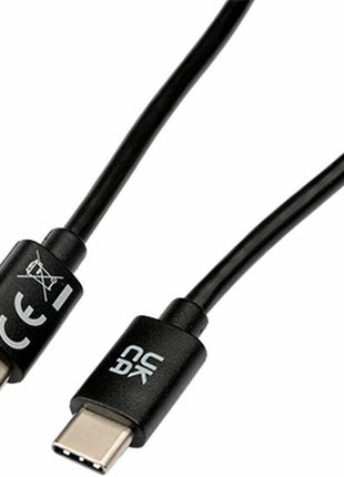 V7 Cables V7USB2C-2M USB 2 High-Speed USB C Cable Black