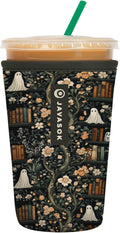 Sok It JavaSok Iced Coffee & Cold Soda Insulated Neoprene Cup Sleeve (Ghost Stories, Medium: 22 28oz)