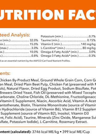 IAMS Proactive Health Dry Cat Food, Healthy Cat Food Dry Recipe for Adults, with Chicken 22 lb. Bag