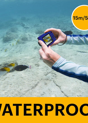 KODAK PIXPRO WPZ2 Rugged Waterproof Shockproof Dustproof WiFi Digital Camera 16MP 4X Optical Zoom 1080P Full HD Video Vlogging Camera 2.7 inch LCD (Blue)