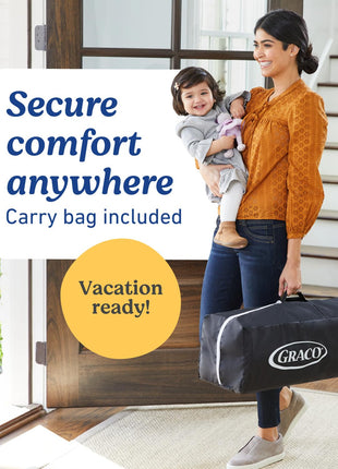 Graco Pack 'n Play Close2Baby Bassinet Playard Features Portable Bassinet Diaper Changer and More, Derby