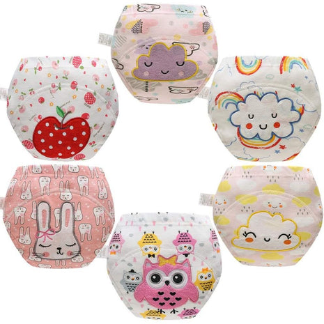 Baby Toddler Thick Absorbent Potty Training Pants Underwear