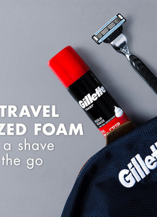 Gillette Foamy Regular Shaving Foam, 2 oz