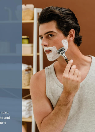 Cremo Sensitive Shave Cream, Astonishingly Superior Ultra-Slick Shaving Cream for Men, Fights Nicks, Cuts and Razor Burn, 6 Fl Oz