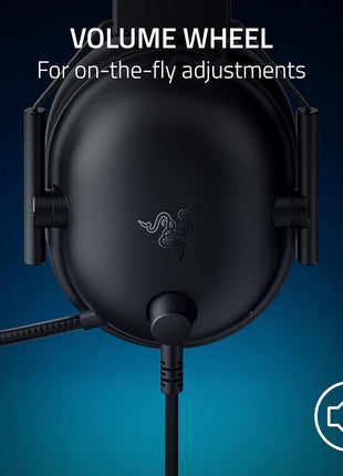 Razer BlackShark V2 X PlayStation Gaming Headset: 50mm Drivers - Cardioid Mic - Lightweight - Comfortable, Noise Isolating Earcups - for PS5, Xbox Series X, PC, Switch via 3.5 mm Audio Jack - Black