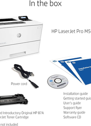 HP LaserJet Pro M501dn Duplex Printer with One-Year, Next-Business Day, Onsite Warranty (J8H61A)