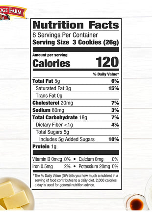Pepperidge Farm Chessmen Butter Cookies, 7.25 oz. Bag (Packaging may vary)