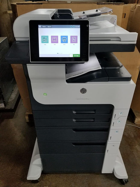 HP CF067A LaserJet Enterprise MFP M725f Multifunction Laser Printer, Copy/Fax/Print/Scan (Renewed)
