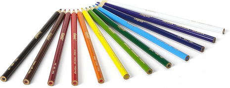 CRAYOLA Colouring Pencils - Assorted Colours (Pack of 12) | A Must-Have for All Kids Arts & Crafts Sets | Ideal for Kids Aged 3+