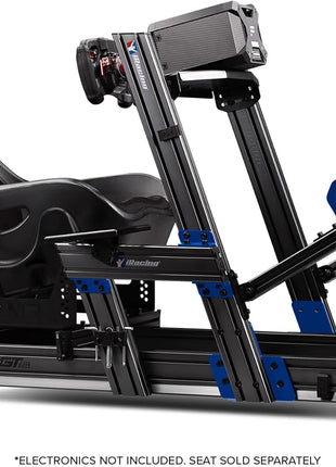 Next Level Racing F-GT Elite Formula and GT Aluminum Profile Simulator Cockpit iRacing Edition (NLR-E012) - PC