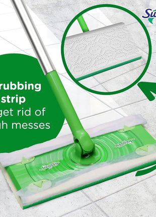 Swiffer Sweeper Wet Mopping Cloths, Mops for Floor Cleaning, Open Window Fresh, 24 Count
