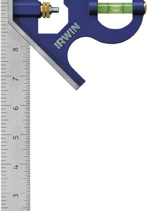 IRWIN Combination Square, 12", 45-90 Degree Marking, Stainless Steel (1794469)