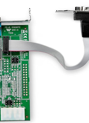 StarTech.com 2-port PCI Express RS232 Serial Adapter Card - PCIe RS232 Serial Host Controller Card - PCIe to Serial DB9 - 16950 UART - Low Profile Expansion Card - Windows & Linux , TAA (PEX2S953LP)