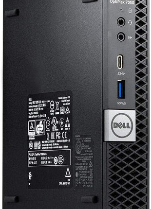 Dell OptiPlex 7050 Micro Computer, Intel Quad Core i5-6500T up to 3.1GHz, 16G DDR4, 256G SSD, Windows 11 Pro 64 Bit (Renewed)