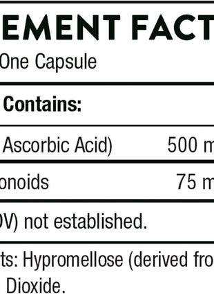 THORNE - Immune Support Bundle: Zinc Picolinate and Vitamin C Capsules - 60 Servings