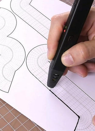 MYNT3D Super 3D Pen, 1.75mm ABS and PLA Compatible 3D Printing Pen