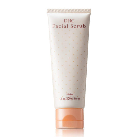DHC Facial Scrub, Gentle Apricot Facial Exfoliator, Microbead-Free, 3.5 oz | Creamy Exfoliating Scrub with Finely Milled Apricot Gently Removes Dead Skin Cells, Brightens and Smoothes Uneven Texture