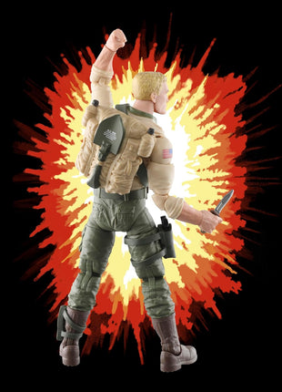 G.I. Joe Classified Series Retro Cardback Duke, Collectible 6-Inch Action Figure with 10 Accessories