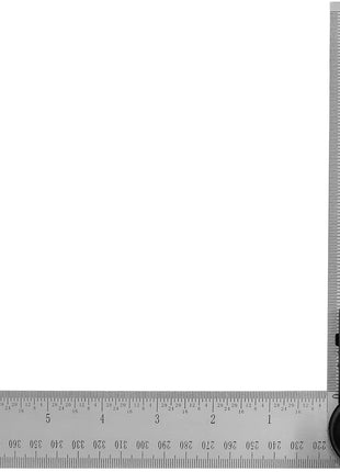GemRed 82305 Digital Angle Finder GemRed Protractor Stainless steel 7inch 200mm (Black Button)