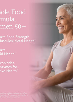 Garden of Life Vitamin Code Multivitamin for Women 50 & Over, 240 Capsules, Vitamins for Women 50 Plus with B Vitamins, Vitamins A, C, D3, E & K, CoQ10, Probiotics & Enzymes