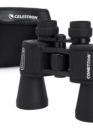 Celestron Cometron 7x50mm Astronomy Binoculars | Wide-Field Astronomy Binocular, Porro Prism, Multi-Coated Optics, Comfortable Handheld, Tripod Adaptable, Carrying Case