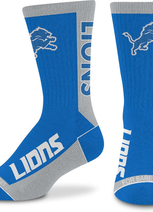 For Bare Feet NFL Unisex Kids Nfl Mvp Crew Sock Youth