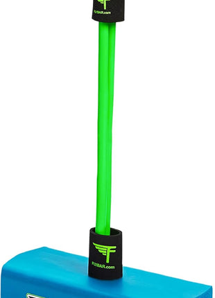 Flybar My First Foam Pogo Jumper for Kids Fun and Safe Pogo Stick, Durable Foam and Bungee Jumper for Ages 3 and up Toddler Toys, Supports up to 250lbs (Blue)