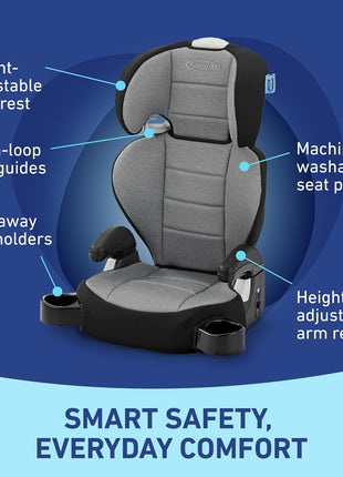 Graco TurboBooster 2.0 Highback Booster Car Seat, Declan
