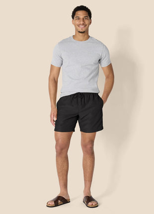 Amazon Essentials Men's Swim Trunks with Mesh Lining, Pockets, Drawstring Closure