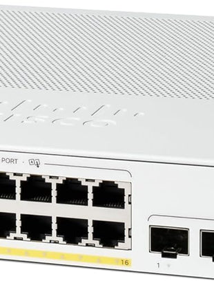 Cisco Catalyst 1300-16P-4X Managed Switch, 16 Port GE, PoE, 4x10GE SFP+, Limited Lifetime Protection (C1300-16P-4X)