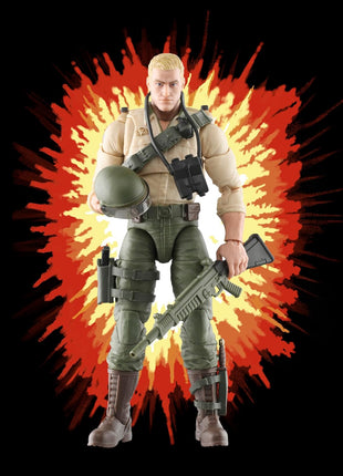 G.I. Joe Classified Series Retro Cardback Duke, Collectible 6-Inch Action Figure with 10 Accessories