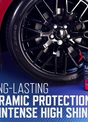 Armor All Podium Series Hybrid Ceramic High Gloss Tire Shine Spray, 16 fl oz, Long-Lasting Car Tire Shine Developed in Collaboration With Oracle Red Bull Racing