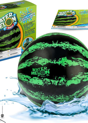 Watermelon Ball – Cool Underwater Pool Toy for Teen Boys, Girls, Men & Women. Great Gifts for Swimming, Diving & Backyard Games. Best for Birthday Presents, Spring Vacation & Summer Family Fun.