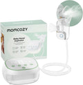 Momcozy BreezyClear ProTM Nasal Aspirator for Baby, Hospital-Grade 75 kPa Nose Sucker with 9 Adjustable Suction Levels, Electric Nose Cleaner for Toddler, Light & Music Soothing