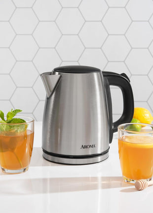 Aroma Housewares 1.0L / 4 cup Stainless Steel Electric Kettle (AWK 267SB)