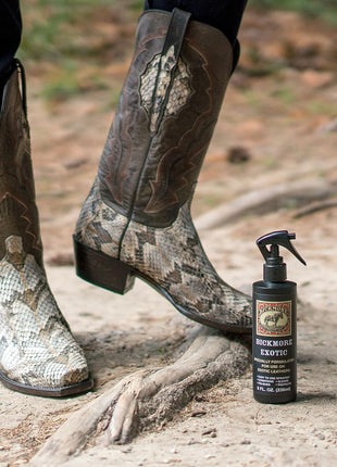 Bickmore Exotic 8oz - Specially Formulated Leather Spray Used to Clean Condition Polish and Protect Exotic Leathers & Reptile Skins