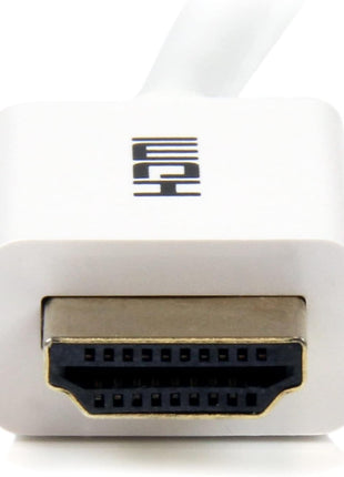 StarTech.com 5m 16 ft White CL3 In-wall High Speed HDMI Cable - Ultra HD 4k x 2k HDMI Cable - HDMI to HDMI M/M - Audio/Video, Gold-Plated