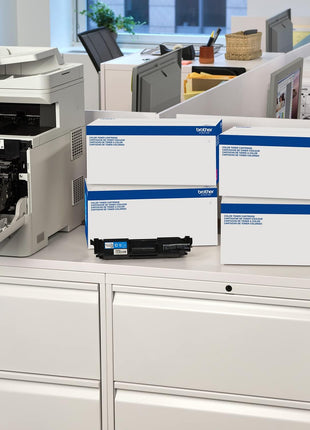 Brother Genuine High Yield Toner Cartridge, TN810XLC, Replacement Cyan Toner, Page Yield Up to 9,000 Pages