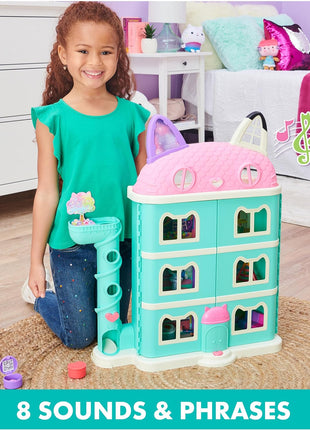 Gabby's Dollhouse, Purrfect Dollhouse with 15 Pieces Including Toy Figures, Furniture, Accessories and Sounds, Kids Toys for Ages 3 and up