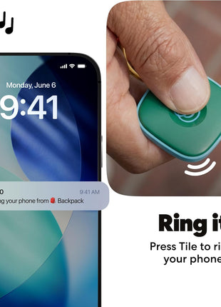 Life360 Tile - Bluetooth Tracker, Keys Finder and Item Locator for Keys, Bags and More. Phone Finder. Both iOS and Android Compatible. 4-Pack