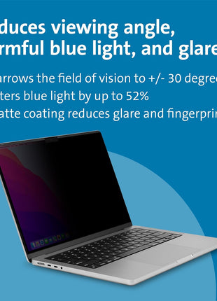 Kensington MagPro Elite Magnetic Privacy Screen for MacBook Pro 16" M1/M2 2021 & Newer (K58371WW)