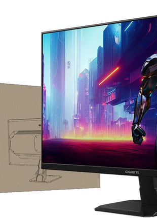 GIGABYTE GS27Q Advanced - 27 inch IPS Gaming Monitor - QHD 2560x1440-180Hz - 1ms MPRT - AMD FreeSync - HDMI, DP - Black (GS27Q A US)