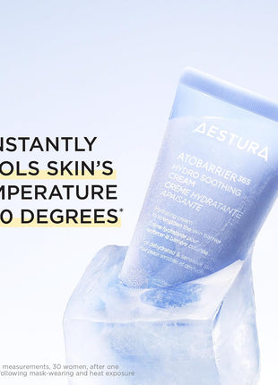 AESTURA ATOBARRIER365 Hydro Soothing Gel Cream Moisturizer with Ceramides for Moisture Barrier Repair | Lightweight Hydration, Instant Cooling, Suitable for Sensitive Skin, 60ML / 2.03 fl.oz.