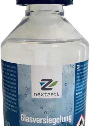 nextzett Glass Sealant Coating - 6.8 oz - 20 Windshield Applications - 6 Months Water Repelling Protection, Clear, (92341215)