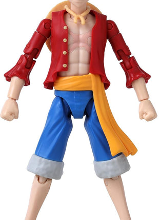 ANIME HEROES - One Piece - Monkey D. Luffy Renewal Version Action Figure | One Piece 6 Inch Action Figure Anime Heroes - Monkey D. Luffy Renewal Version