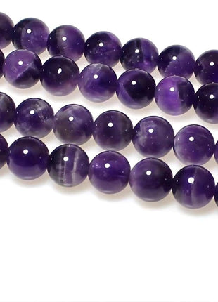 MJDCB Natural Dreamy Amethyst Beads Round Stone Beads DIY Loose Beads for Jewelry Making Beads 15 inch (4mm)