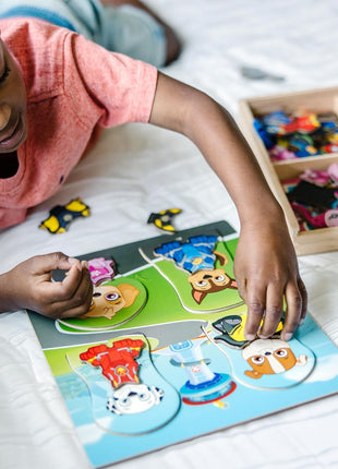 Melissa & Doug PAW Patrol Wooden Magnetic Pretend Play (64 Pieces)