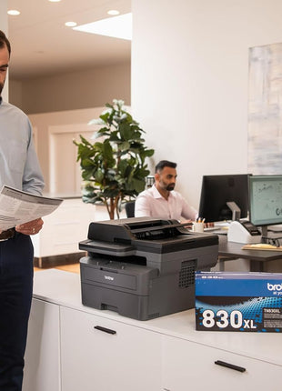 Brother Genuine TN830XL Black High Yield Printer Toner Cartridge - Print up to 3,000 Pages(1) | Prints up to 3,000 pages